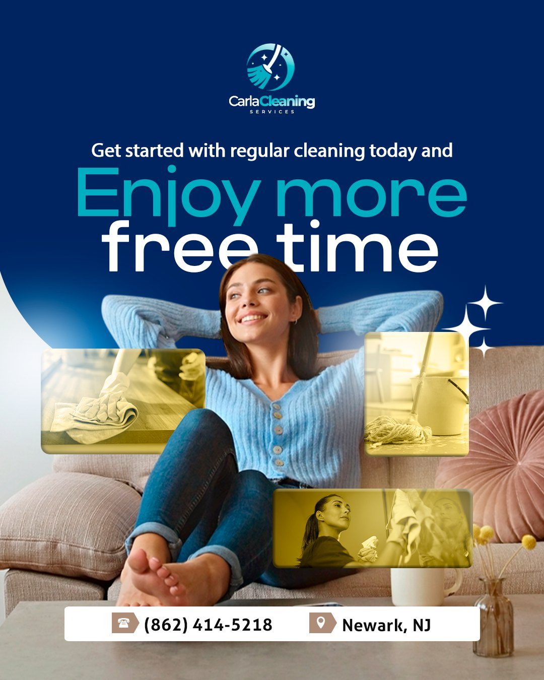 Enjoy more free time with regular cleaning